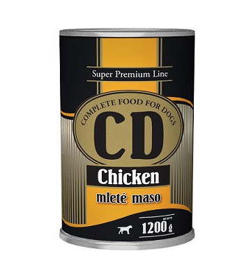 Delikan CD Chicken - mokra karma dla  psa 1200g
