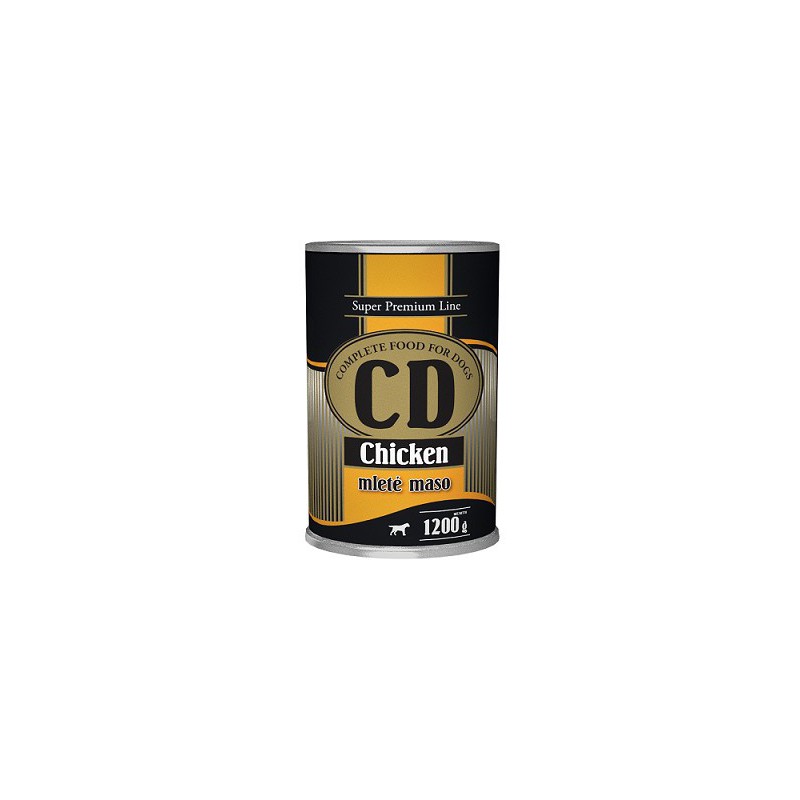 Delikan CD Chicken - mokra karma dla  psa 1200g
