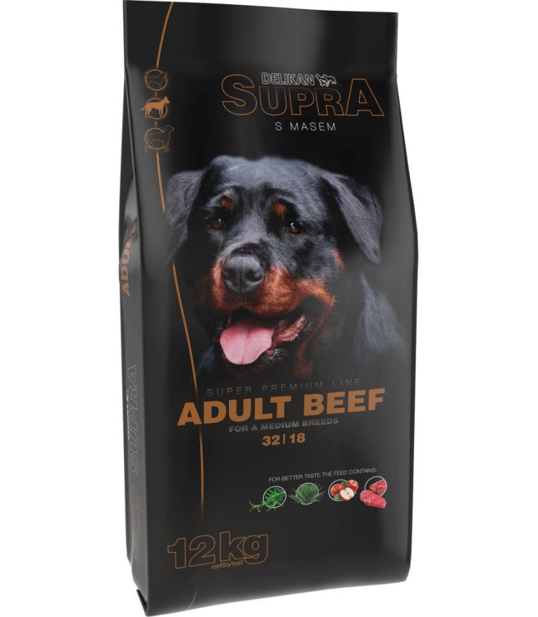 Delikan Supra Adult Beef 12 kg