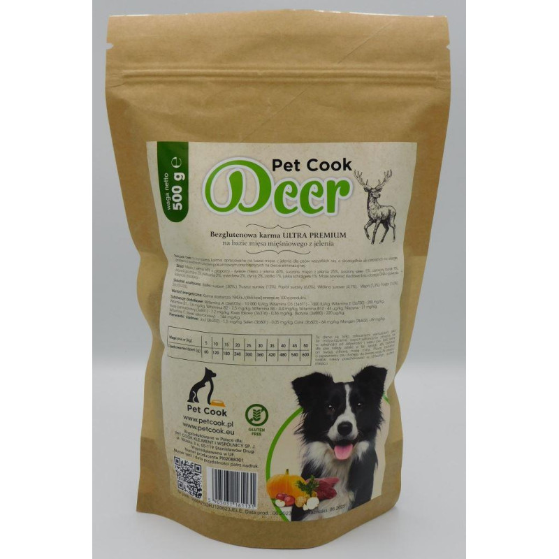 Pet Cook Deer 0,5 kg