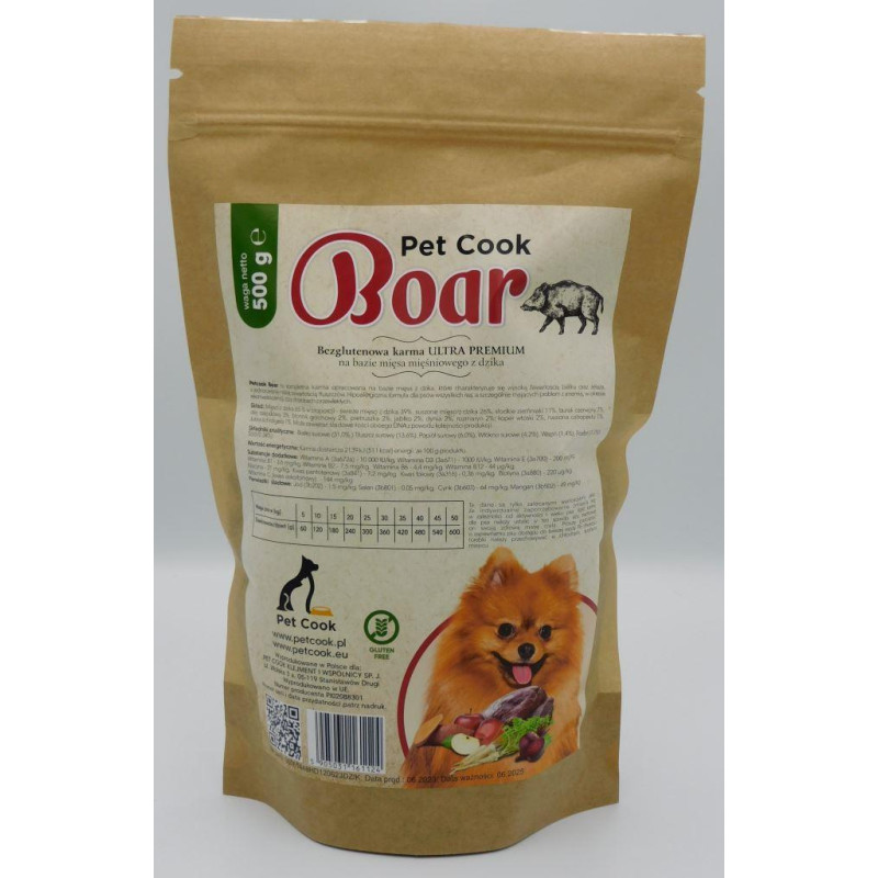 Pet Cook Boar 0,5 kg