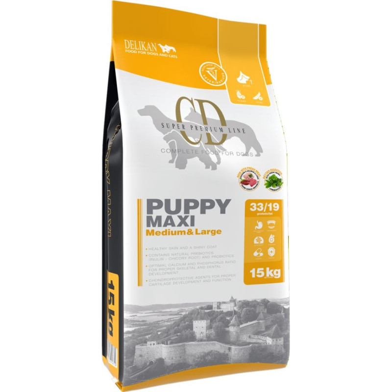 Delikan CD Puppy Maxi 15 kg
