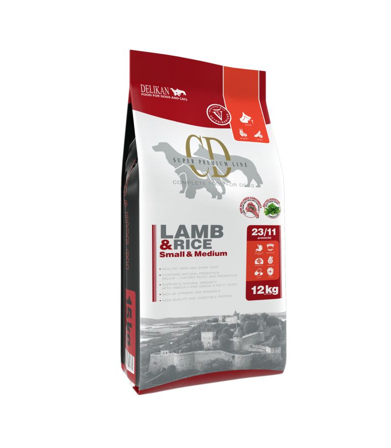 Delikan CD Lamb & Rice small and midium 15 kg