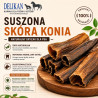Suszona Skóra z Konia 1 kg -  Naturalny Przysmak dla Psa