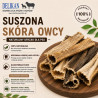 Suszona Skóra z Owcy 1 kg -  Naturalny Przysmak dla Psa