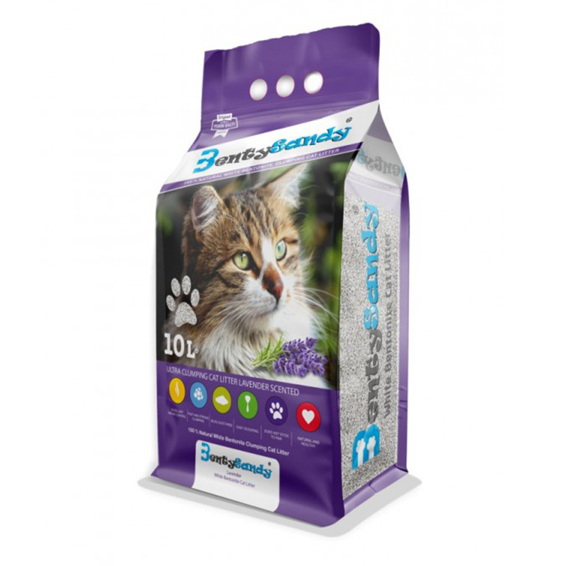 Żwirek Benty Sandy Lawenda 10l