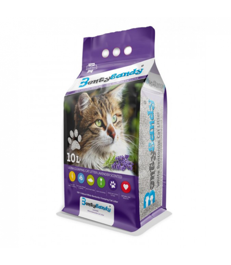 Żwirek Benty Sandy Lawenda 10l