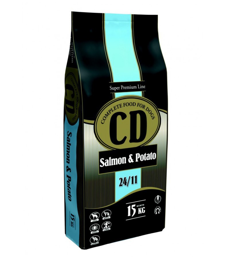 Delikan CD Salmon & Patato 15 kg