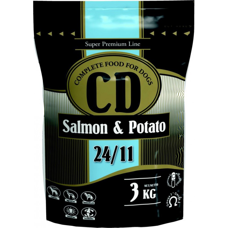 Delikan CD Salmon & Potato 3 kg