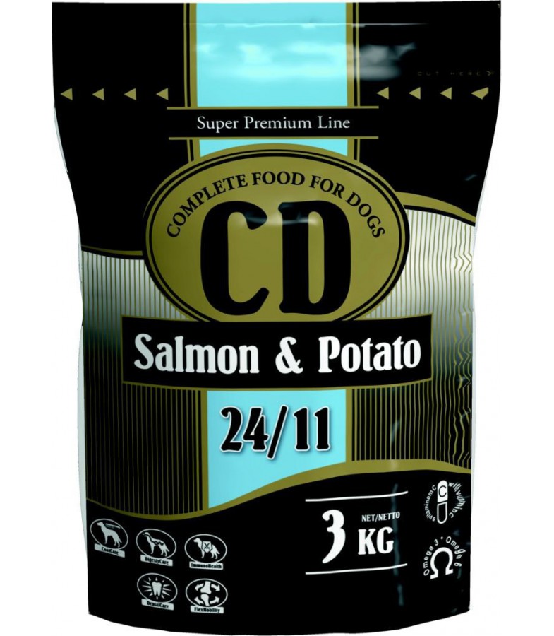 Delikan CD Salmon & Potato 3 kg