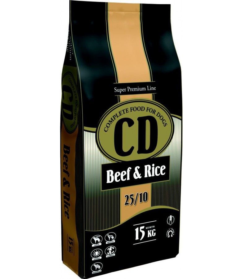 Delikan CD Beef & Rice 15 kg